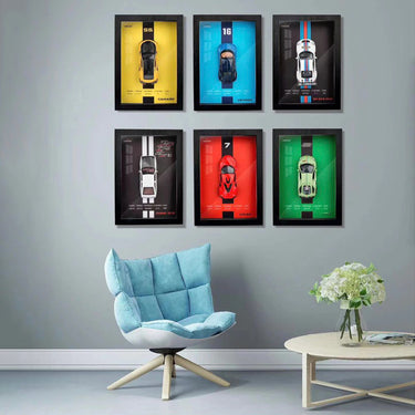 1:32 CAR FRAME HOME DECORE ALLOY CAR DIECAST MODEL